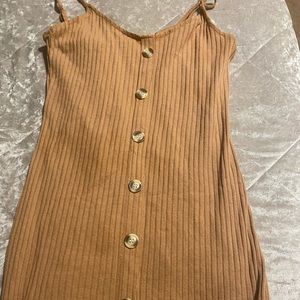 ✨brown mid dress